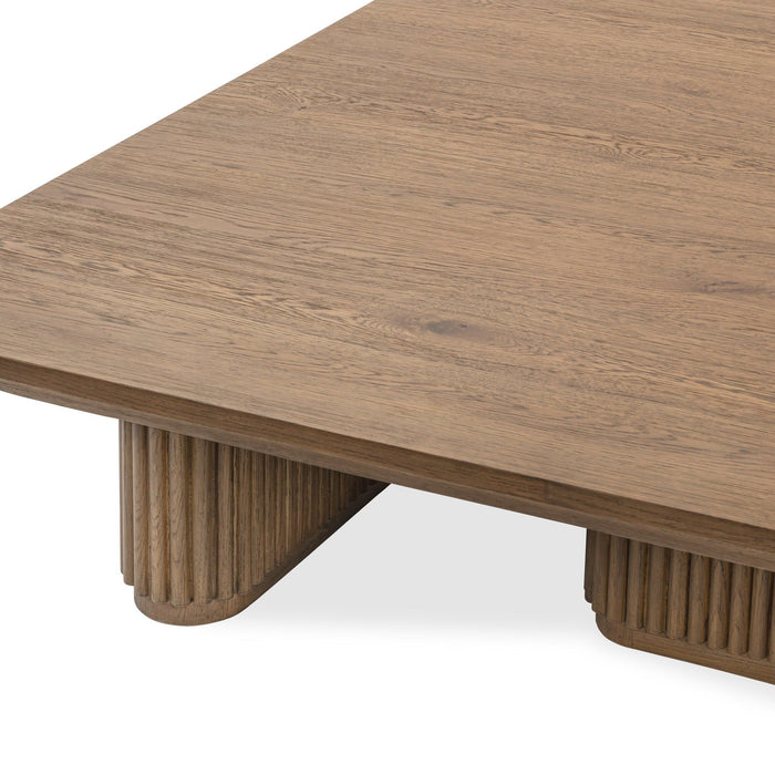 Vander - Solid Wood Square Coffee Table