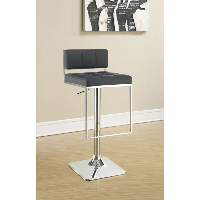 Adjustable Bar Stool, Height-Adjustable For Modern Dining Spaces