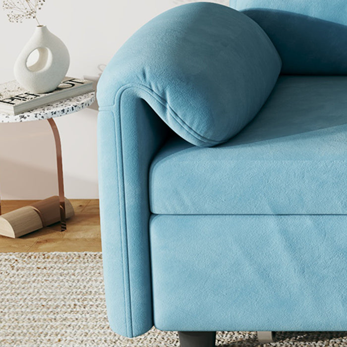 Sofa, Dual Purpose Lounge With Retractable Queen Size Bed