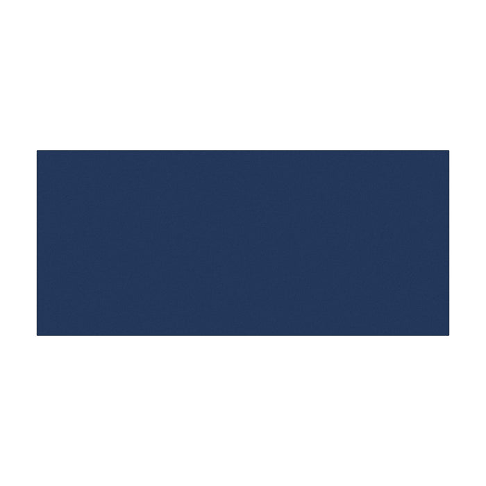 Side Cabinet With Adjustable Shelves And Geometric Door Panels - Navy Blue