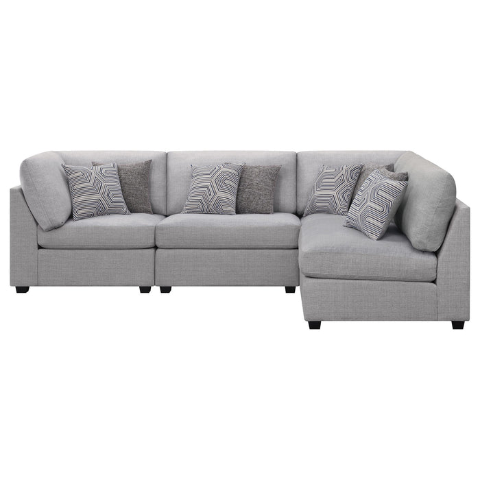 Lafayette - Modular Upholstered Sectional Sofa - Gray