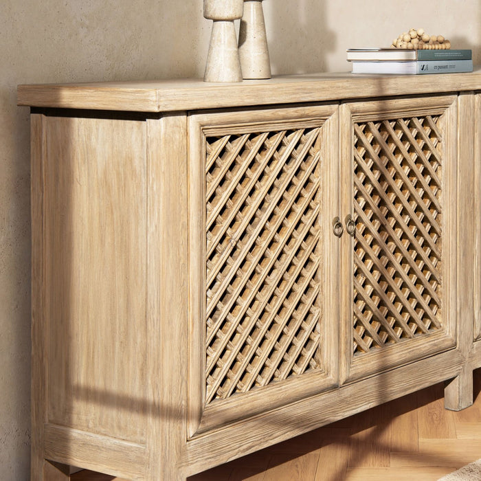 Arden - 4 Door Sideboard - Natural