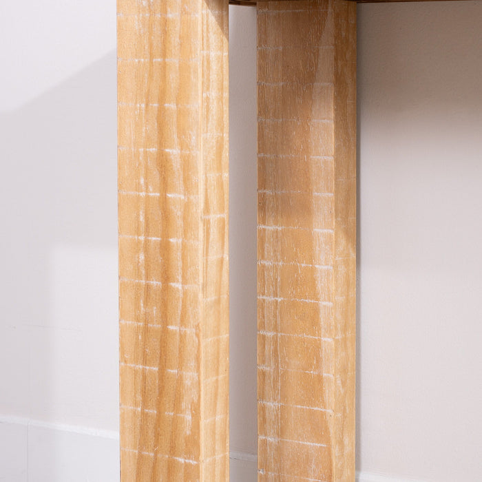 Console Table, Entryway Table With Design, Long Narrow Sofa Table For Living Room - Multi