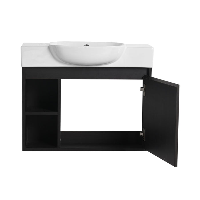 Freestanding Bathroom Vanity With Sink, Soft Close Door