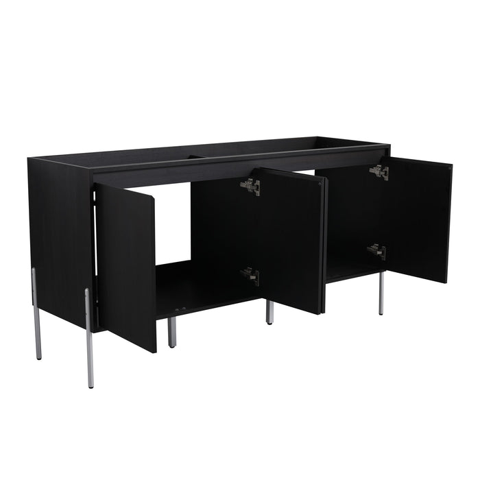 Freestanding Bathroom Vanity & Soft Close Cabinet Doors