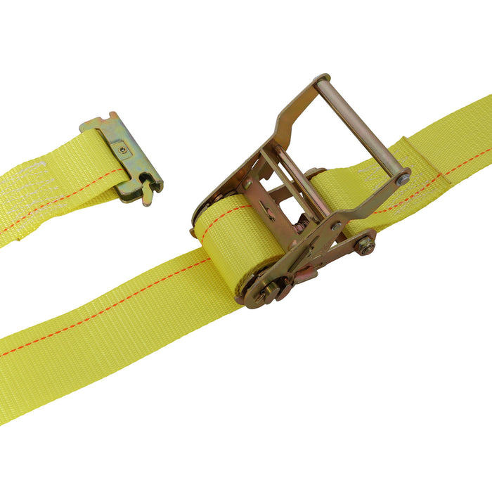 18 Pieces E Track Tie-Down Rail Kit For Trucks, Vans, And Garages With O-Ring Anchors And Ratchet Straps - Black