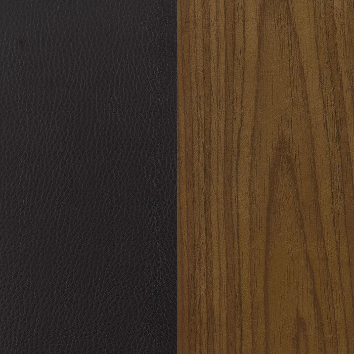 Swivel Office Chair With Adjustable Height - Black