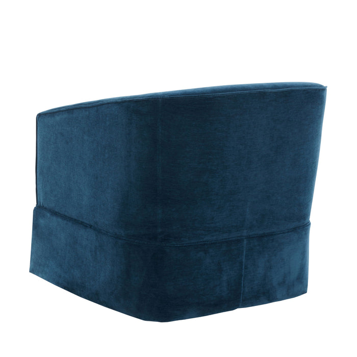 Elm - Skirted Swivel Chair