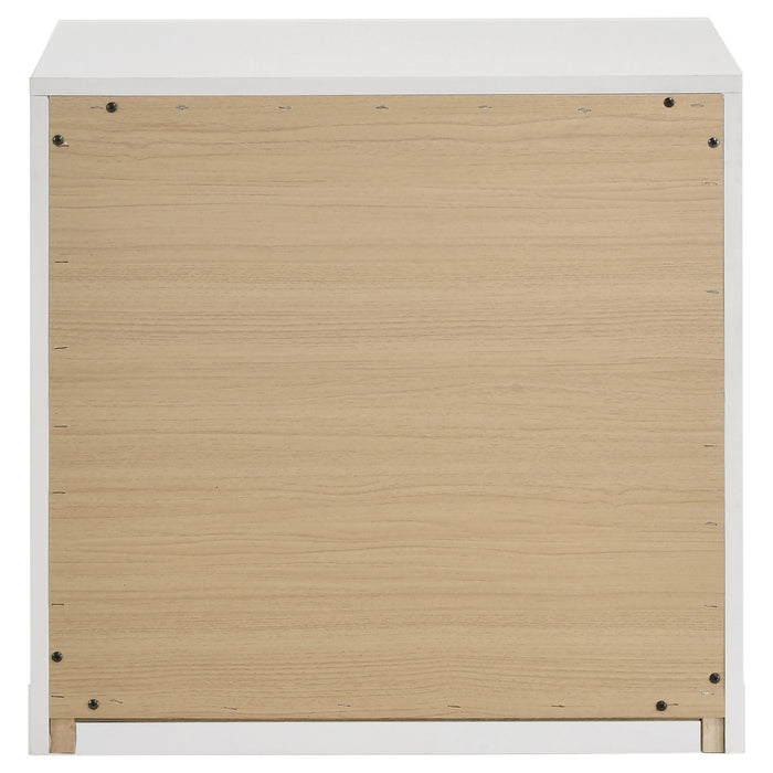 Lauryn - 2 Drawer Nightstand - Gloss White