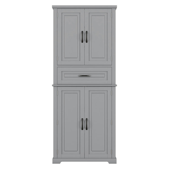 Bathroom Storage Cabinet With Multifunctional Storage Space, Drawer With Slide Rails, Adjustable Shelf