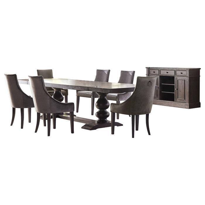 Vallerie - Dining Set With Upholstered Chairs