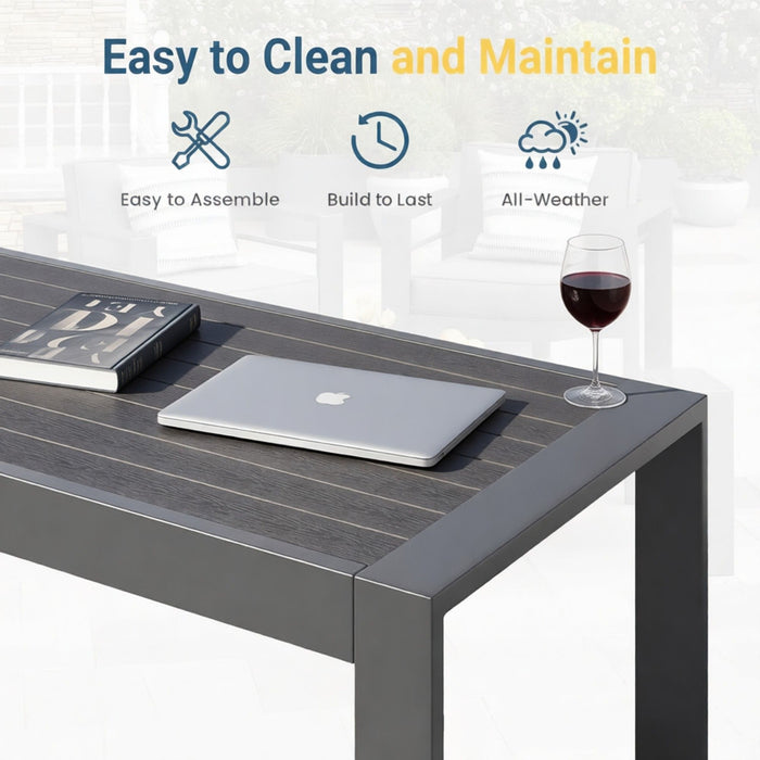 Modern Rectangle Outdoor Coffee Table