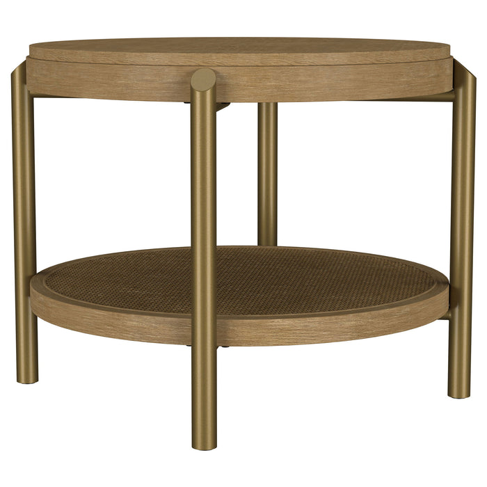 Benson - Round Coffee And End Table Set