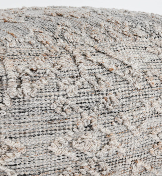 Tundra - Pouf - Gray Multi