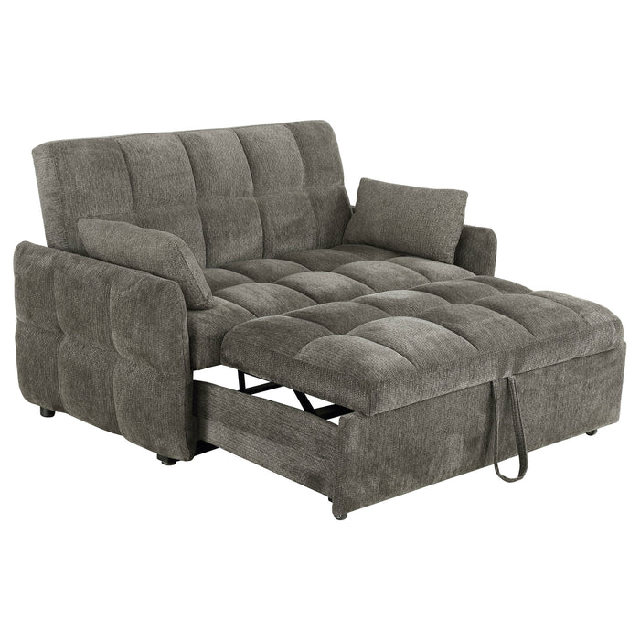 Alvara - Tufted Cushion Pull Out Sleeper Sofa Bed