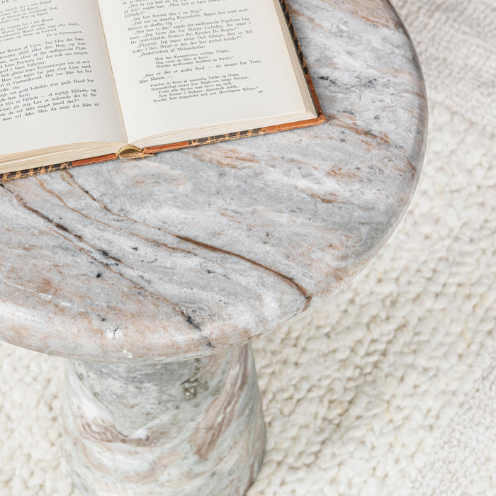 Huxley - Marble Round Accent Table