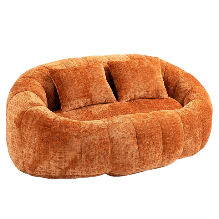Bean Bag Lazy Sofa, Durable Comfort Lounger High Back Bean Bag Chair Couch