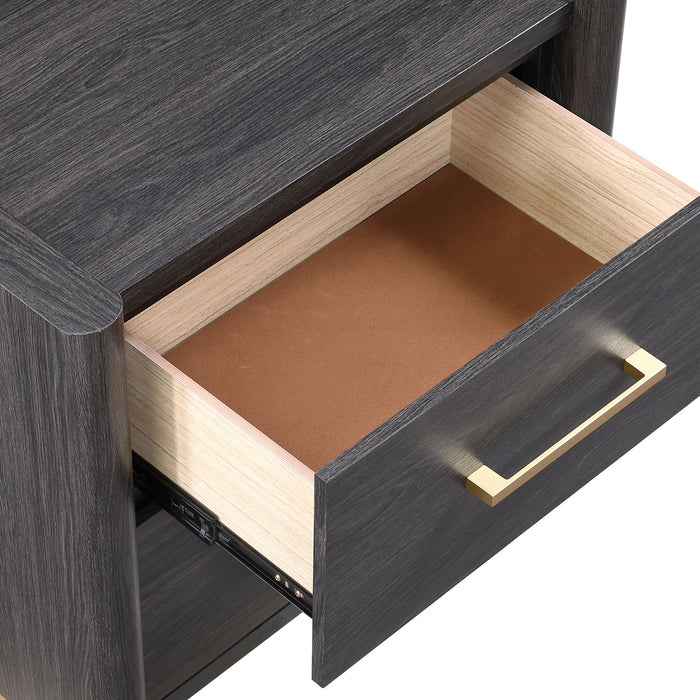 Clifton - 2 Drawer Nightstand - Espresso