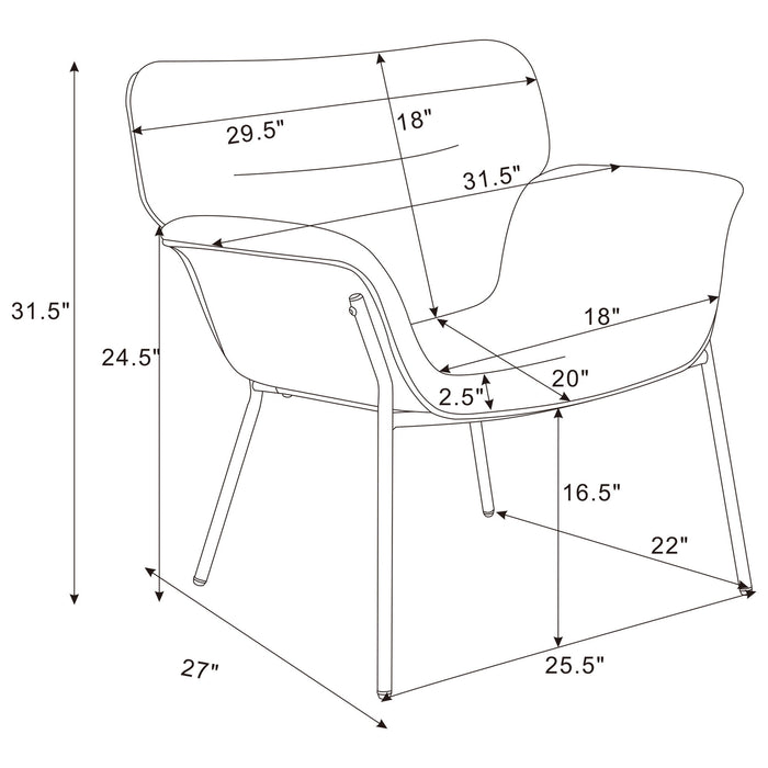 Davina - Arm Accent Chair