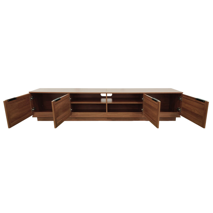 TV Stand, Media Console - Walnut