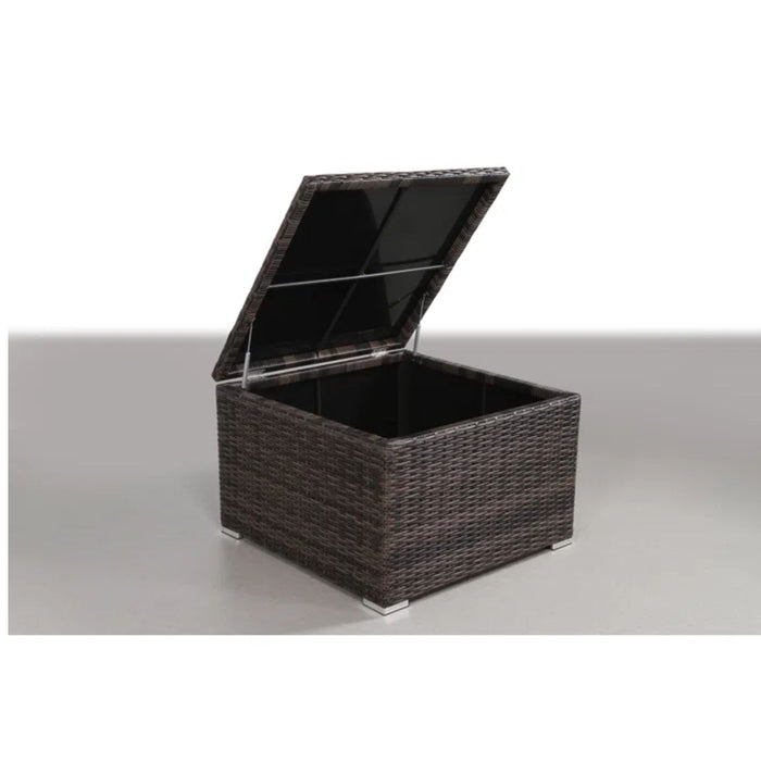 Elegant Outdoor Rattan Wicker 6 Person Seating Group With Cushions