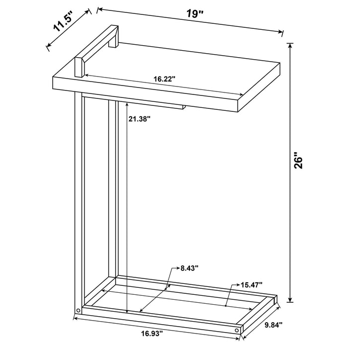 Stetsonia - C-Table With USB Charging Port