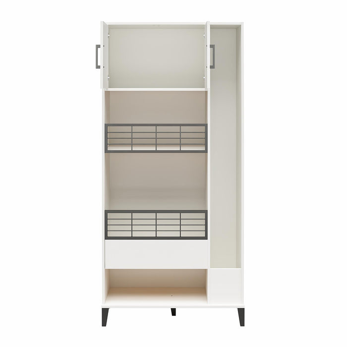 Sports Storage Cabinet - White
