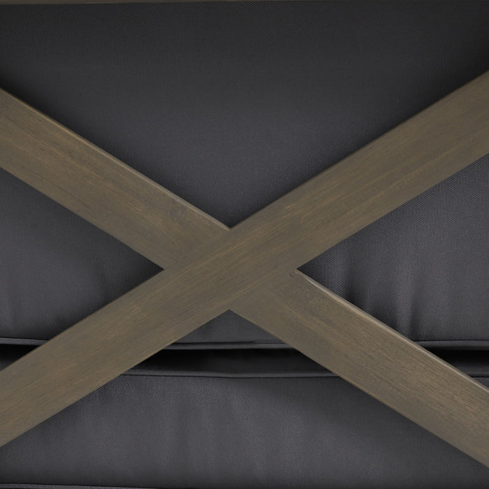 Brava - X Back Corner Bench