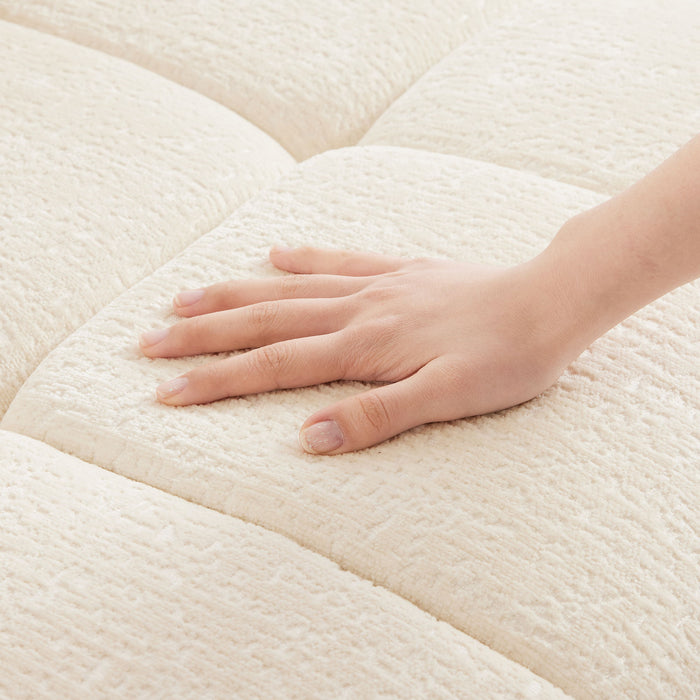 Sofa Set With Ottoman And Pillows, Textured, High Resilience Cushions