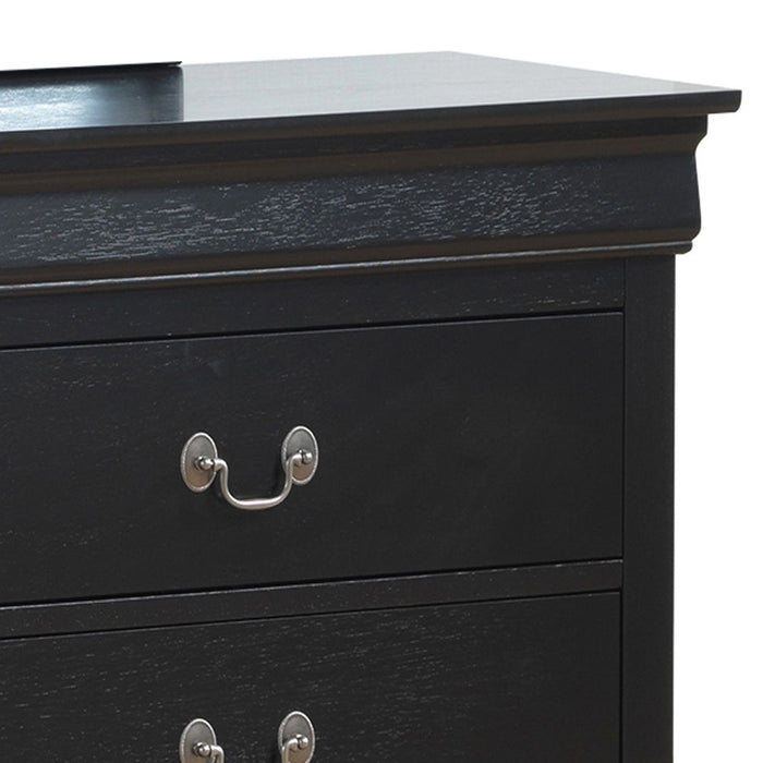 Traditional Elegant Dresser - Black