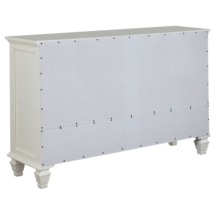 Dennis - 11 Drawer Dresser - Cream White