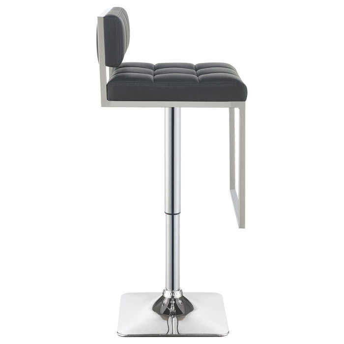 Adjustable Bar Stool, Height-Adjustable For Modern Dining Spaces