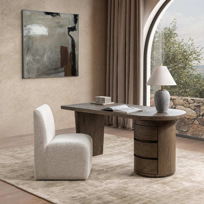 Estelle - Desk - Soft Cocoa