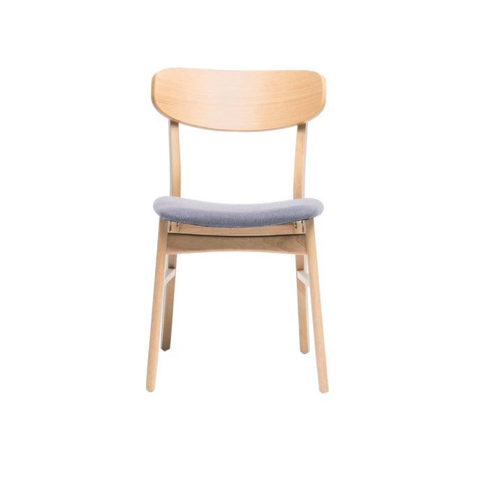 5 Piece Dining Set With Table And Upholstered Chairs