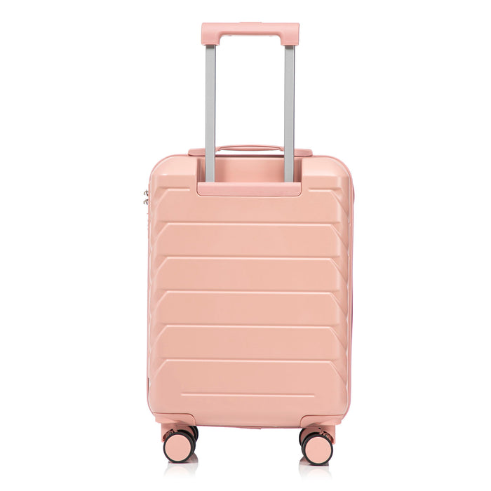 Hard Shell Travel Luggage With Scratch Resistant Surface