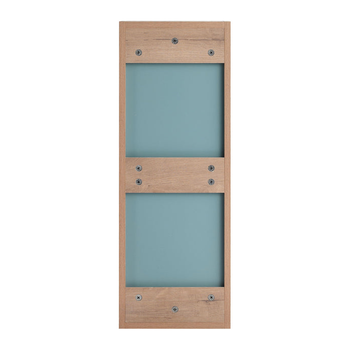 Wall Mounted Bathroom Cabinet With Adjustable Shelves, Storage For Vanity - Imitative Oak