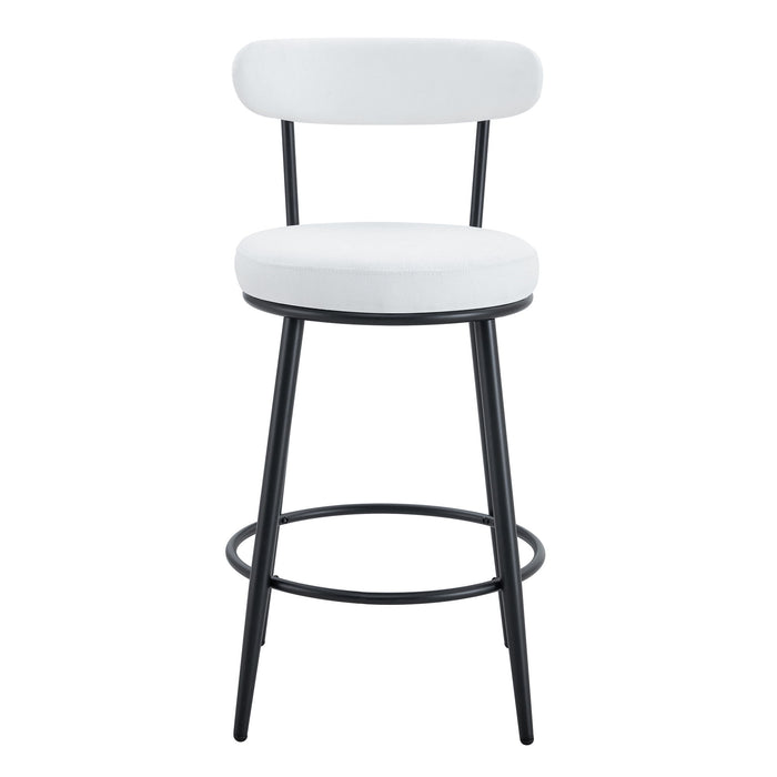 Fashionable Ergonomic High Legged Bar Chairs (Set of 2)