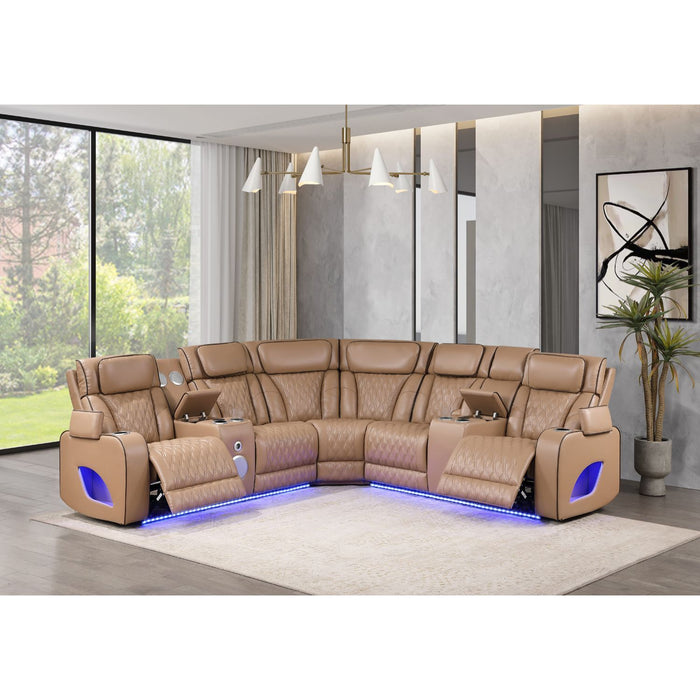 Fortuner - Power Recliner Sectional Sofa