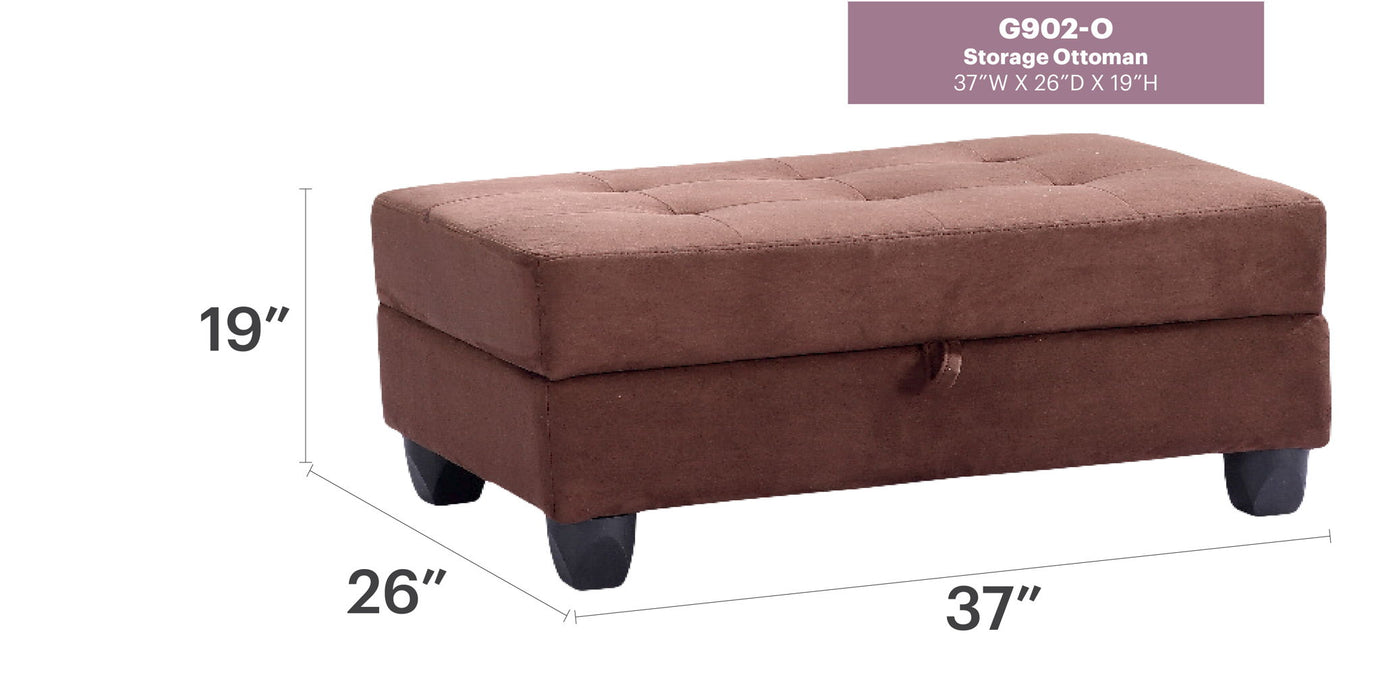 Stylish Storage Contemporary Ottoman
