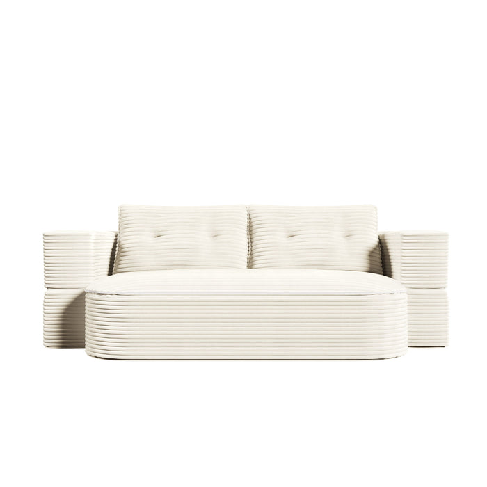 Convertible Floor Sofa Bed With Multi Functional Blanket