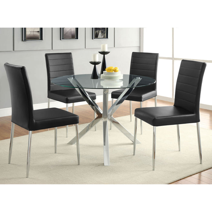 Isolde - Dining Table - Chrome