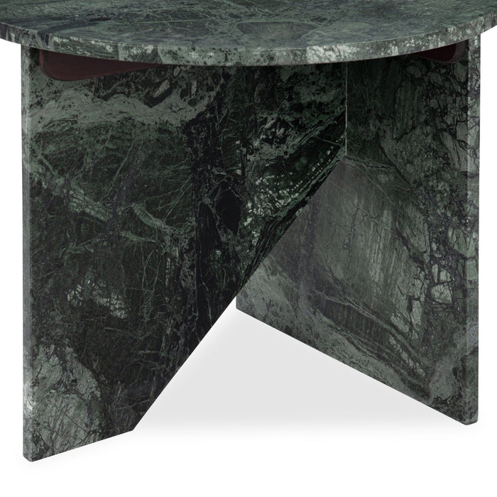 Briley - Marble Round Accent Table