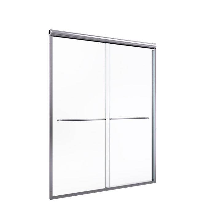 Modern Semi Frameless Double Sliding Shower Door
