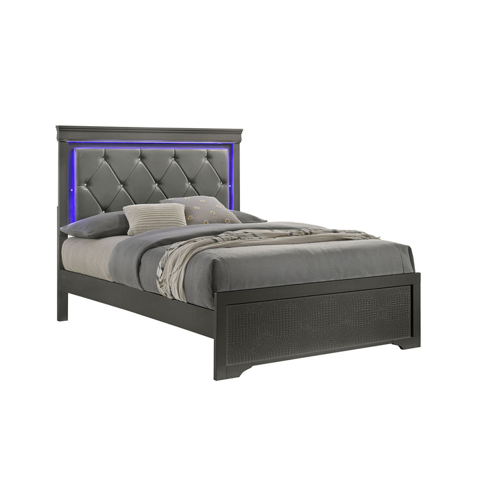 Blaze - Bed With LED Headboard