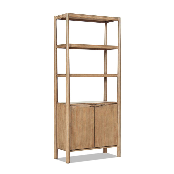 Nolan - Bookcase With Lower Cabinet - Natural