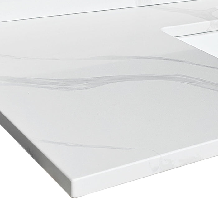 Bathroom Vanity Top With Undermount Single Bowl Sink