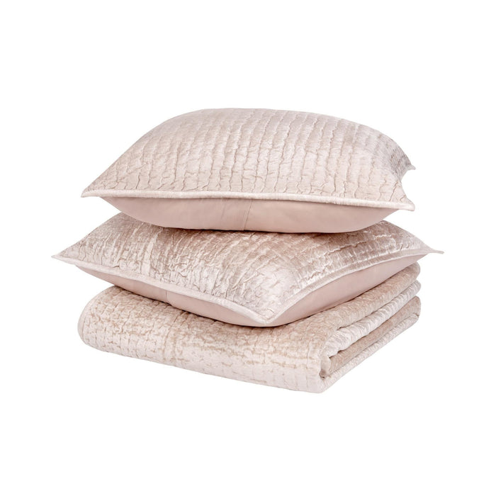 Bari - Velvet Quilt Set