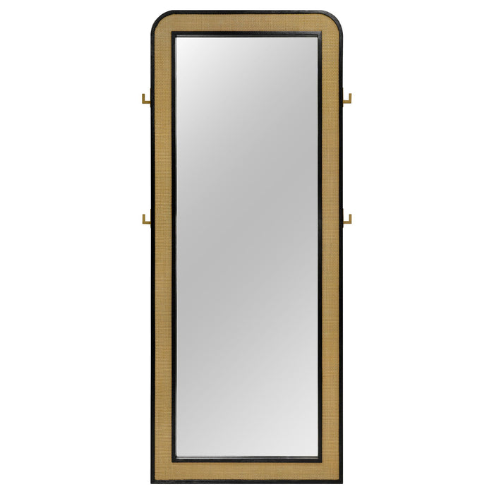Benson - Standing Floor Mirror - Black