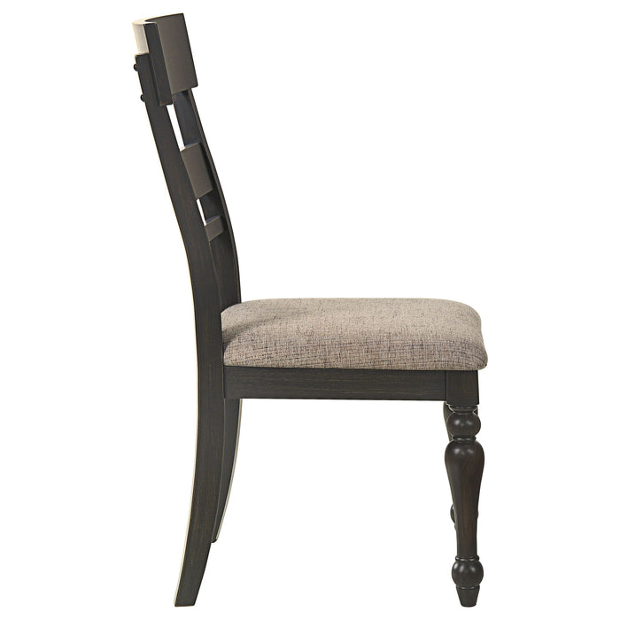 Kavita - Dining Side Chair (Set of 2) - Charcoal