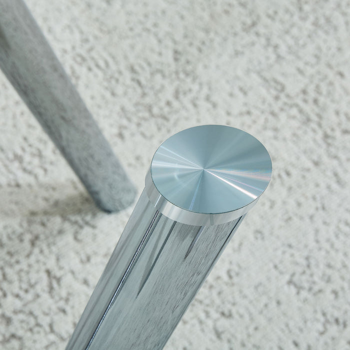 Dining Table With Transparent Surface